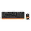Клавиатура + мышь A4Tech Fstyler FG1010 клав:черный/оранжевый мышь:черный/оранжевый USB беспроводная Multimedia (FG1010 ORANGE) Клавиатура + мышь A4Tech Fstyler FG1010 клав:черный/оранжевый мышь:черный/оранжевый USB беспроводная Multimedia (FG1010 ORANGE)